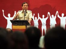 Prabowo Ingatkan Pendukungnya Selalu Tebarkan Kampanye Positif