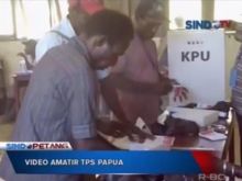 Video Amatir Ungkap Kecurangan di TPS Papua