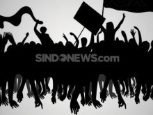 Ratusan Buruh Garmen Blokade Gedung UOB