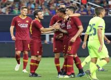 AS Roma Buyarkan Kemenangan Barcelona
