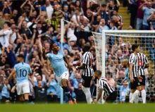 Manchester City Libas Newcastle United