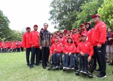 Presiden Lepas Kontingen Asian Para Games 2018