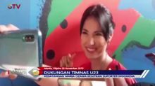 Maria Ozawa Berencana Nonton Laga Indonesia vs Singapura di SEA Games