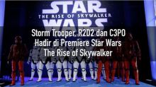 R2D2 dan C3PO Hadiri Penayangan Perdana Star Wars di Los Angeles
