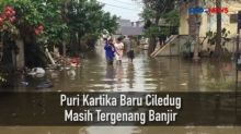 Puri Kartika Baru di Ciledug Masih Terendam Banjir