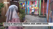 Viral, Ketua RT Tindak Tegas Warga Keluyuran Keluar Rumah di Makassar