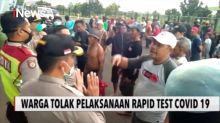 Warga Tolak Pelaksanaan Rapid Test Corona di Gelora Bandung Lautan Api