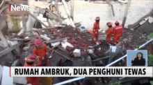 Bangunan Rumah di Surabaya Ambruk, Dua Orang Penghuni Tewas