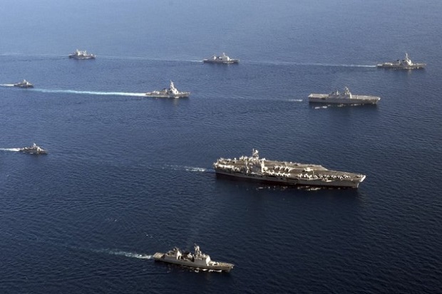 Ancam Tutup Selat Hormuz, Iran Bersiap Latihan Perang di Teluk Persia