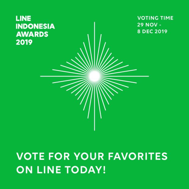 LINE Indonesia Gelar LINE Indonesia Awards, Ini Para Nomine yang Bisa Kamu Pilih