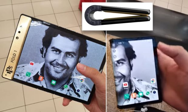 Kakak Kandung Raja Narkoba Pablo Escobar Rilis Ponsel Lipat yang Tak Bisa Pecah
