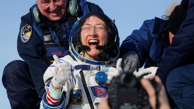 Supertangguh! Ini Astronot Perempuan Terlama Berada di Luar Angkasa