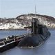 Percikan api, tenggelamkan kapal selam Rusia