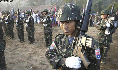 Myanmar dialog dengan kelompok pemberontak
