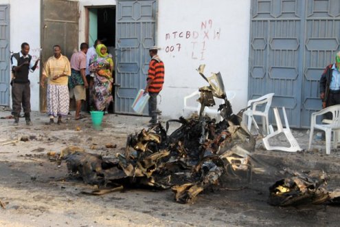 Bom bunuh diri di Somalia tewaskan 15 orang