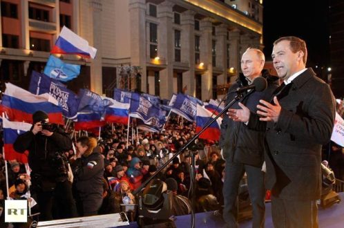 Polisi Rusia tahan 550 demonstran