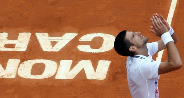 Air mata Novak Djokovic