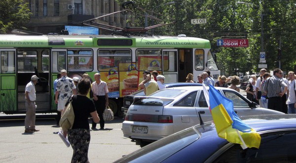 Ledakan tram di Dnipropetrovsk bukan teror