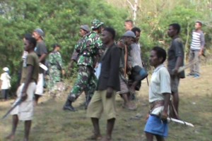 Warga Desa Haumeni-ana & Timor Leste bentrok
