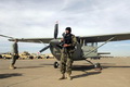 Gerilyawan Afghanistan serang pesawat AS