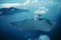 Gunung anak krakatau keluarkan lava pijar