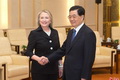 Hillary temui Hu Jintao