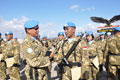 Kontingen Garuda di Lebanon gelar HUT TNI ke-67