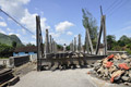 Pembangunan jembatan Padangan-Kasiman dimulai 2013