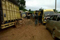 Buruknya kondisi jalan Desa Mandi Angin