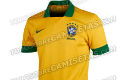 Inilah jersey Brasil di Piala Dunia 2014