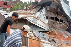 Puting beliung rusak 8 rumah di Pasuruan
