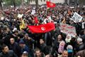 Ribuan warga Tunisia turun ke jalan-jalan