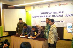Realisasi pembangunan jalan tol Ciawi-Sukabumi dipercepat