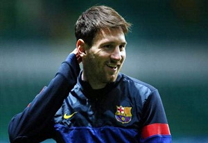 Barca perpanjang kontrak Messi sampai 2018