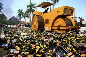 Ribuan botol jamu ilegal disita BPOM Samarinda