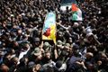 Ribuan orang iringi pemakaman tahanan Palestina