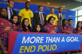 Kampanye lawan Polio, Barcelona gandeng Microsoft