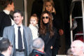 Victoria Beckham ajak keluarga nonton di stadion