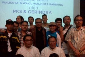 Diusung PKS & Gerindra, Ridwan-Oded maju Pilwalkot Bandung