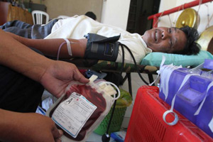 Harga sekantong darah di Sibolga tembus Rp1 juta