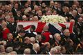 Penghormatan dan ejekan warnai pemakaman Thatcher