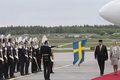 Presiden SBY tiba di Stockholm, Swedia