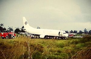 Pesawat kargo Turbo Prop tergelincir di Bandara Wamena