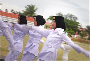 Seleksi Paskibra, peserta dipaksa lepas jilbab