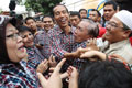 Jokowi tiba di rumah almarhum Taufiq Kiemas