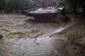 Diterjang banjir, Jembatan Desa Panyili putus