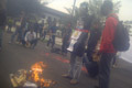 Dua kali foto SBY dibakar mahasiswa