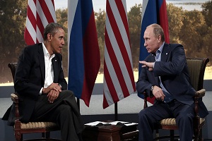 Bahas Suriah, Obama & Putin berseteru