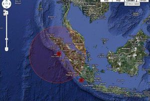 Gempa tektonik 4,1 SR guncang Padang