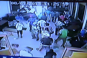 Pengerusakan kantor BPS di Manokwari terekam CCTV